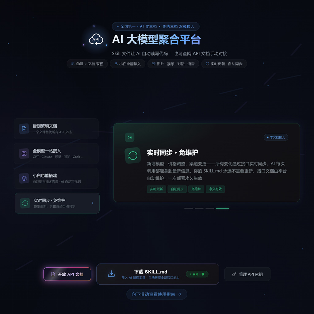 后台API管理面板